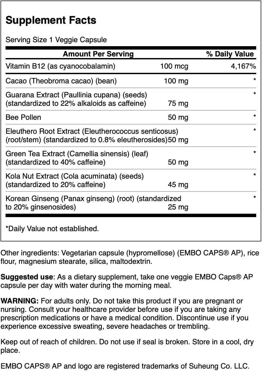 SWANSON - Swanson Energy Boost 60 Capsulas - The Red Vitamin MX - Suplementos Alimenticios - {{ shop.shopifyCountryName }}