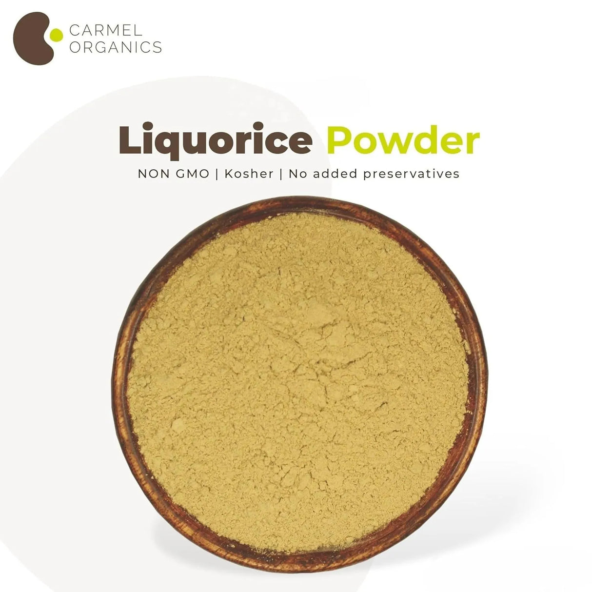 CARMEL ORGANICS - CARMEL ORGANICS Licorice Root Powder 227Gr. - The Red Vitamin MX - Suplementos Alimenticios - {{ shop.shopifyCountryName }}