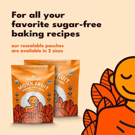 SWEETLEAF - SweetLeaf Organic Monk Fruit Sweetener 800Gr. - The Red Vitamin MX - Suplementos Alimenticios - {{ shop.shopifyCountryName }}