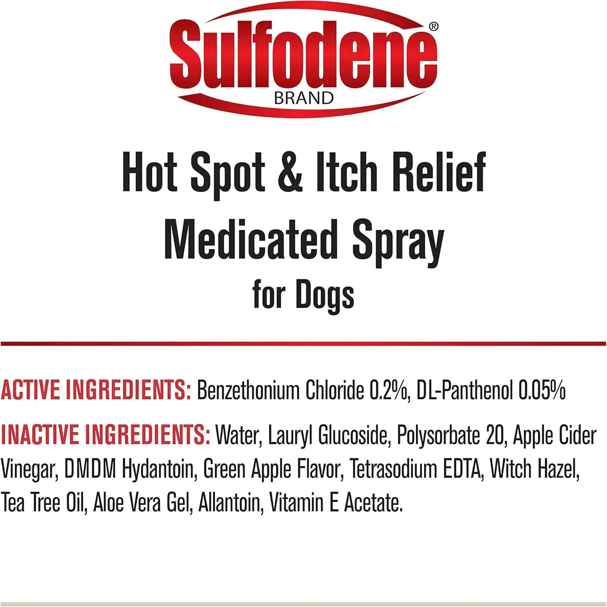 SULFODENE - Sulfodene Hot Spot & Itch Relief Medicated Spray for Dog 8 Fl.Oz. - The Red Vitamin MX - Remedios Para La Picazón De Perros - {{ shop.shopifyCountryName }}