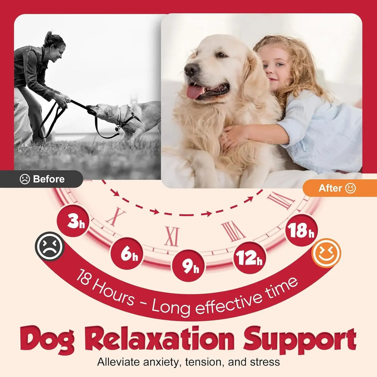 ROROCA Dog Calming Chews 180 Masticables