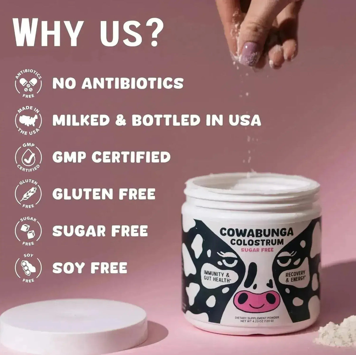 SONOHEALTH - SonoHealth Cowabunga Colostrum Powder 80 Servicios 120Gr. - The Red Vitamin MX - Suplementos Alimenticios - {{ shop.shopifyCountryName }}