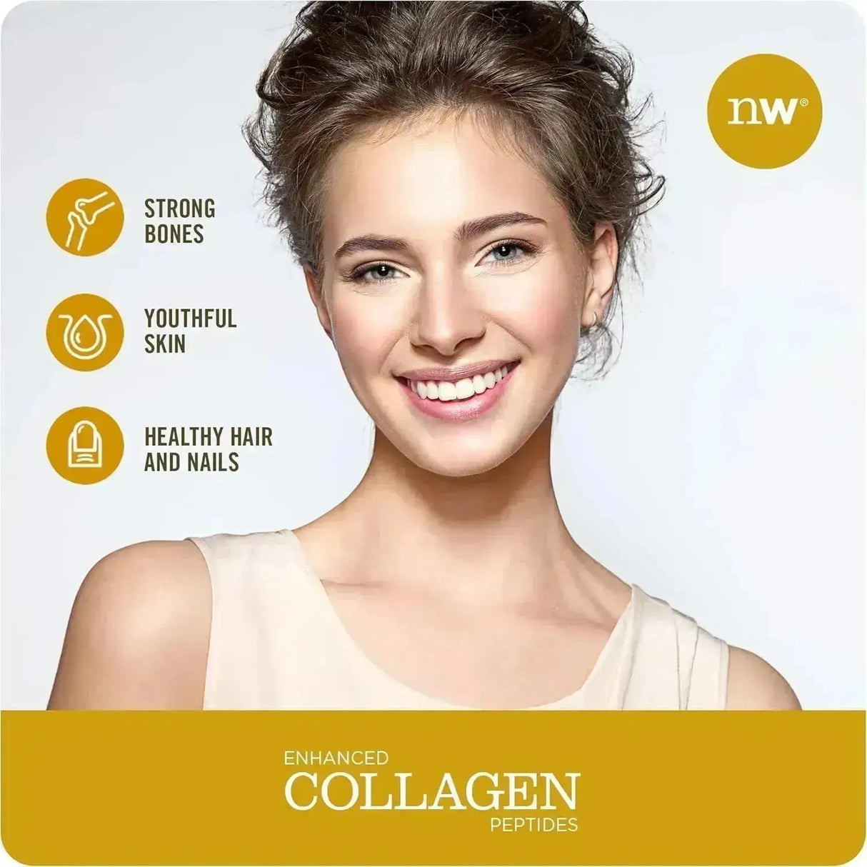 NATUREWISE - NatureWise Collagen Peptides Powder Type 1 & 3 504Gr. - The Red Vitamin MX - Suplementos Alimenticios - {{ shop.shopifyCountryName }}