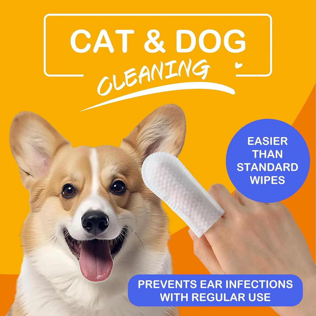 YADEE - YADEE Dog Ear Wipes Finger 50 Toallitas - The Red Vitamin MX - Cuidado Del Oído De Perros - {{ shop.shopifyCountryName }}