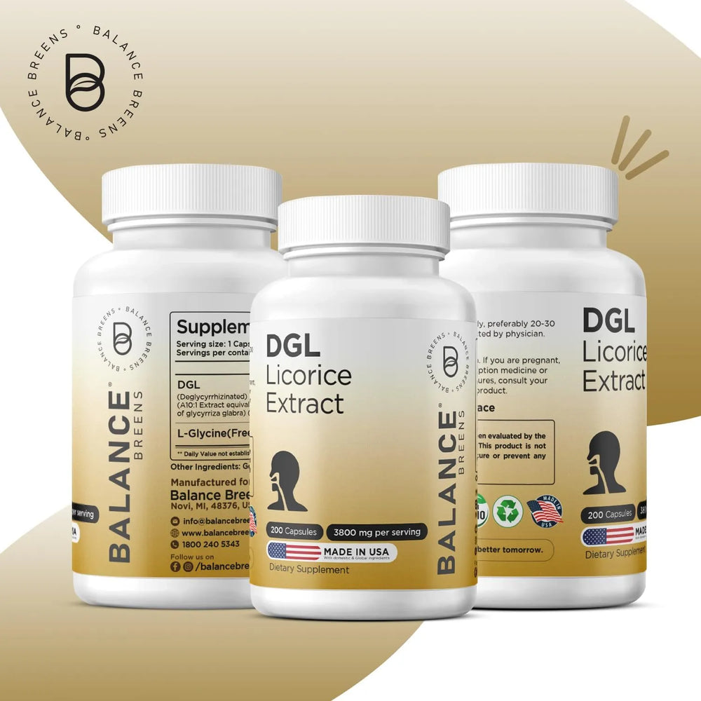 BALANCE BREENS - Balancebreens DGL Deglycyrrhizinated Licorice 3800Mg. 200 Capsulas - The Red Vitamin MX - Suplementos Alimenticios - {{ shop.shopifyCountryName }}