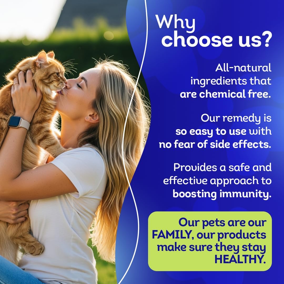 HA4E Mange Relief for Cats Treatment for Itchiness Scabs & Hair Loss 300 Tabletas