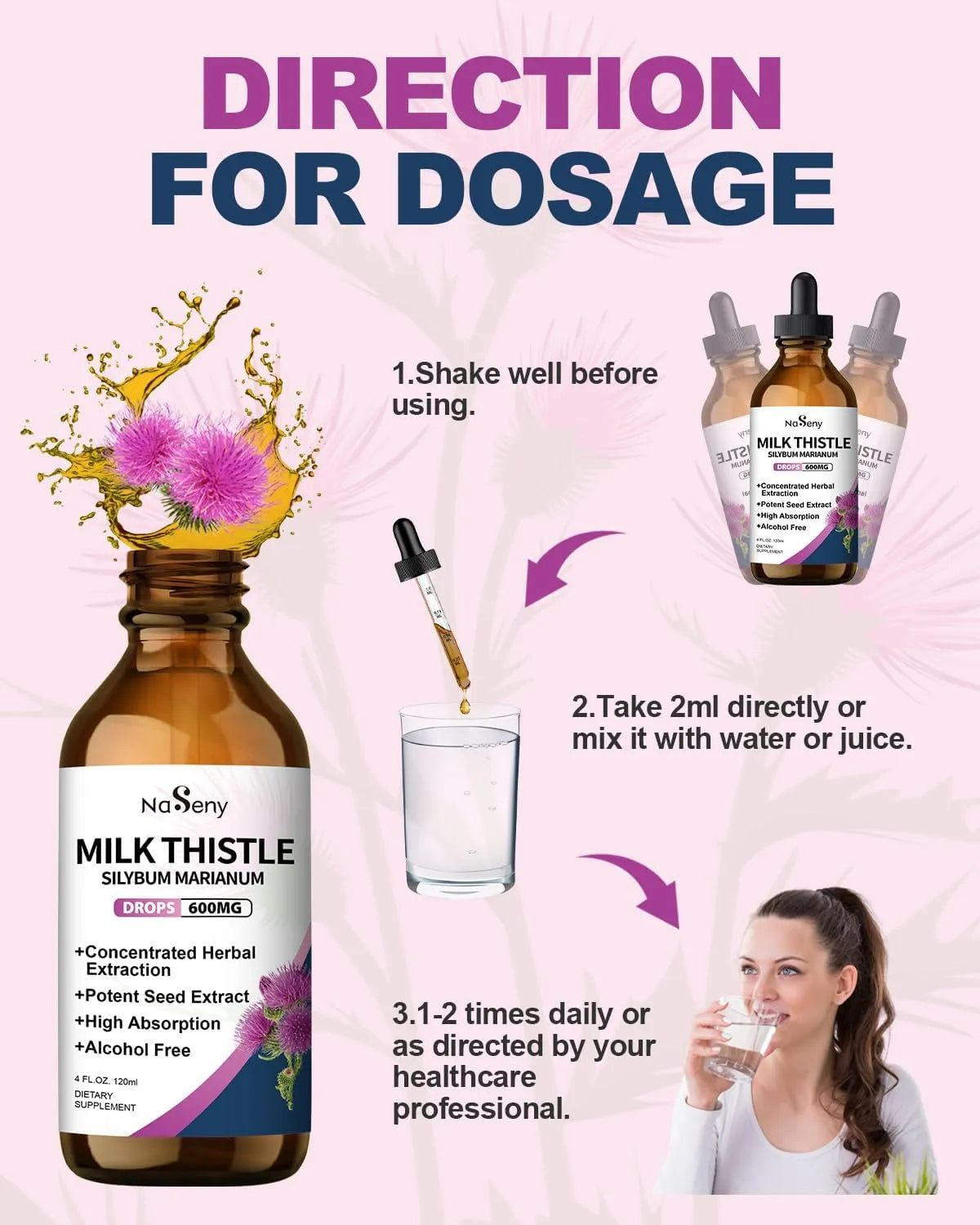 NASENY - NaSeny Milk Thistle Drops 4 Fl.Oz. - The Red Vitamin MX - Suplementos Alimenticios - {{ shop.shopifyCountryName }}