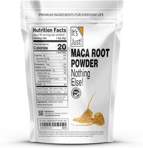 IT´S JUST! - It's Just! Maca Root Powder 284Gr. - The Red Vitamin MX - Suplementos Alimenticios - {{ shop.shopifyCountryName }}