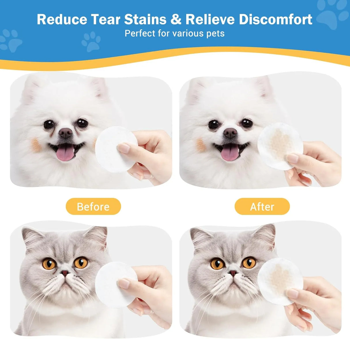 AVONT - Avont Dog Eye Wipes Tear Stain Remover 130 Toallitas 2 Pack - The Red Vitamin MX - Cuidado De Los Ojos De Los Perros - {{ shop.shopifyCountryName }}