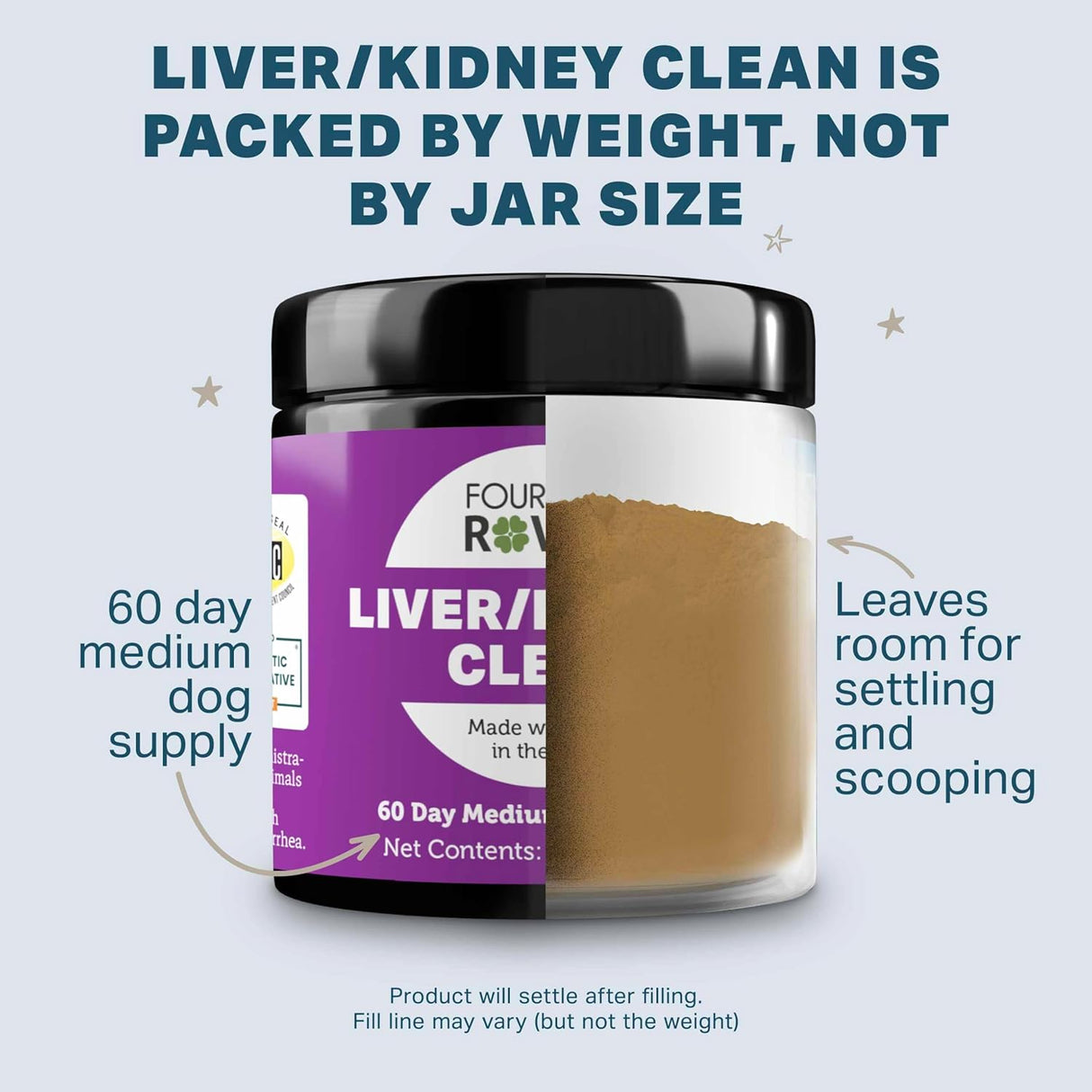 FOUR LEAF ROVER - FOUR LEAF ROVER Dog Liver Support with Organic Milk Thistle & Mushrooms 39Gr. - The Red Vitamin MX - Suplementos Herbales Para Perros - {{ shop.shopifyCountryName }}