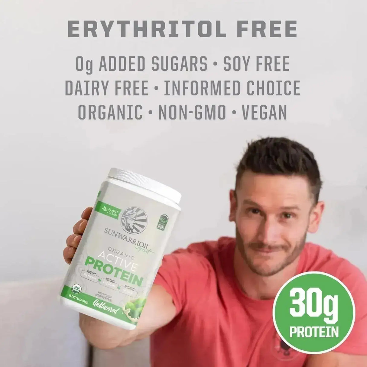 SUNWARRIOR - Sunwarrior Vegan Protein Powder Unflavored 20 Servicios 884Gr. - The Red Vitamin MX - Suplementos Alimenticios - {{ shop.shopifyCountryName }}