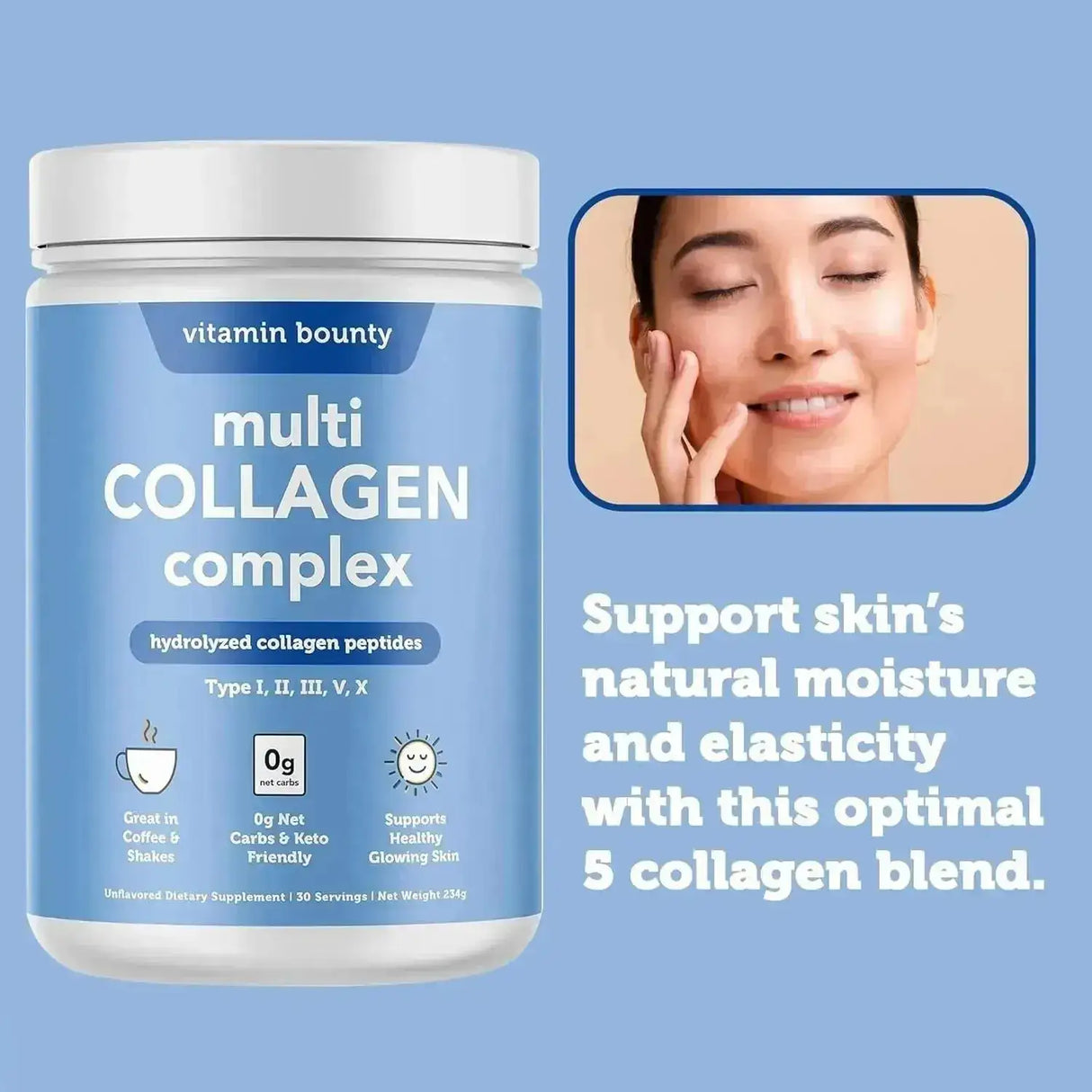 VITAMIN BOUNTY - Vitamin Bounty Multi Collagen Complex 234Gr. - The Red Vitamin MX - Suplementos Alimenticios - {{ shop.shopifyCountryName }}