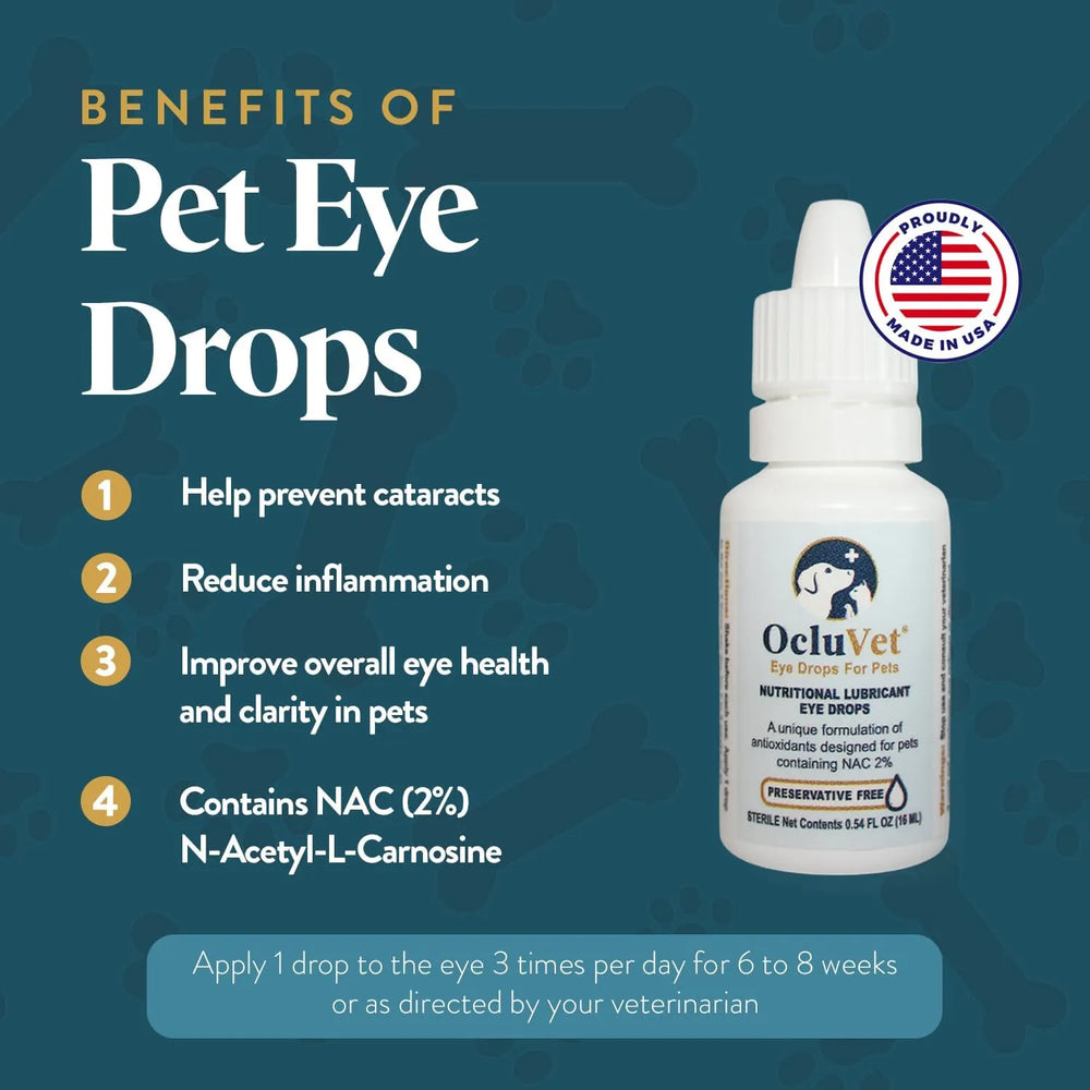 OCLUVET - OcluVet Bundle Eye Supplements for Dogs & Cats - The Red Vitamin MX - Cuidado De Los Ojos De Los Perros - {{ shop.shopifyCountryName }}