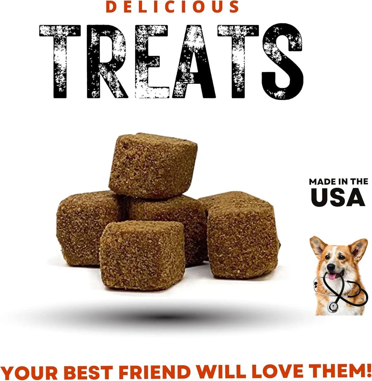 LARRY - Larry 8-in-1 Multivitamin Dog Supplement 120 Masticables - The Red Vitamin MX - Multivitamínicos Para Perros - {{ shop.shopifyCountryName }}