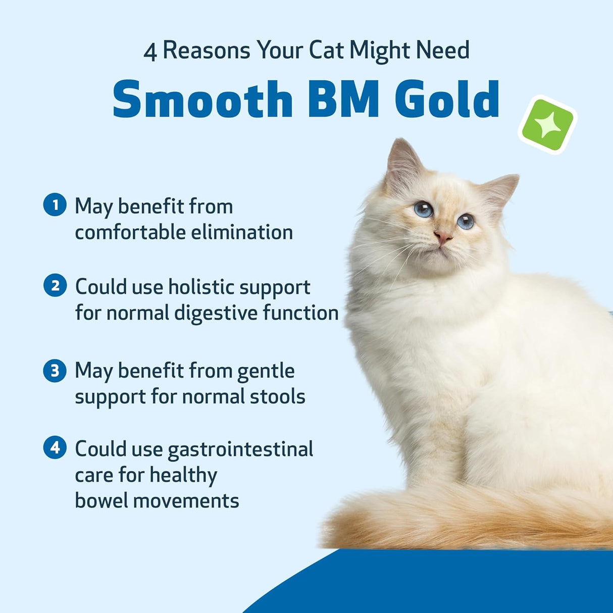 Pet Wellbeing Smooth BM Gold for Cats 2 Fl.Oz.