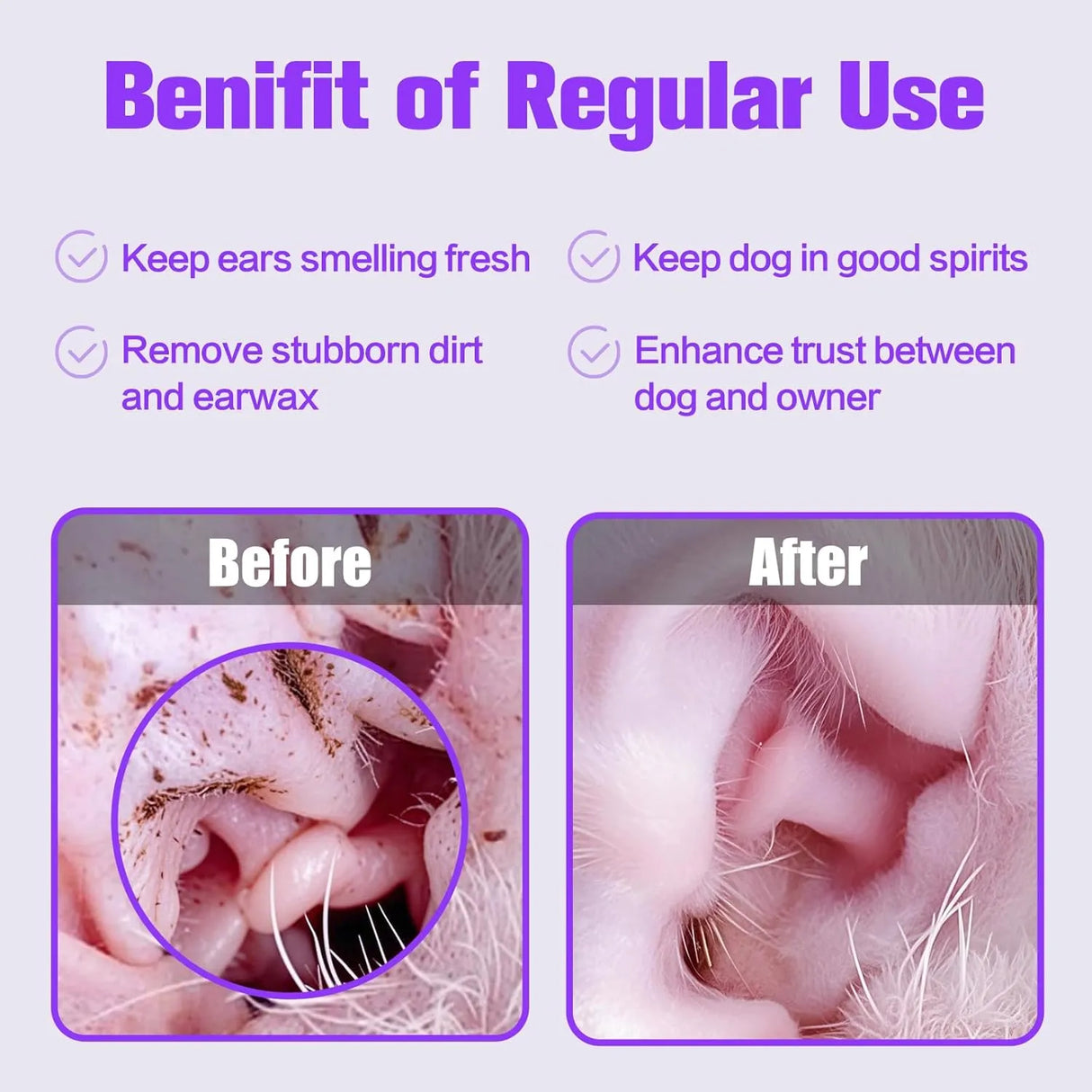 AAIHE - AAIHE Dog Ear Wipes 50 Toallitas - The Red Vitamin MX - Cuidado Del Oído De Perros - {{ shop.shopifyCountryName }}