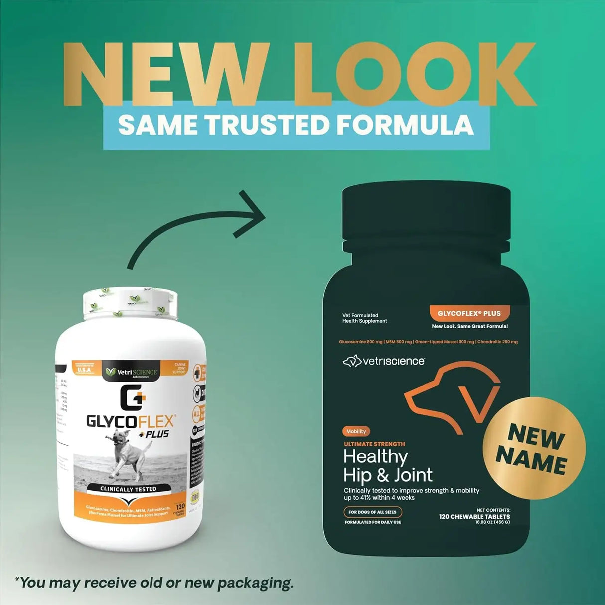 VETRISCIENCE - VetriScience Ultimate Strength Healthy Hip & Joint Tablets 120 Tabletas Masticables - The Red Vitamin MX - Cuidado De Cadera Y Articulaciones Para Perros - {{ shop.shopifyCountryName }}