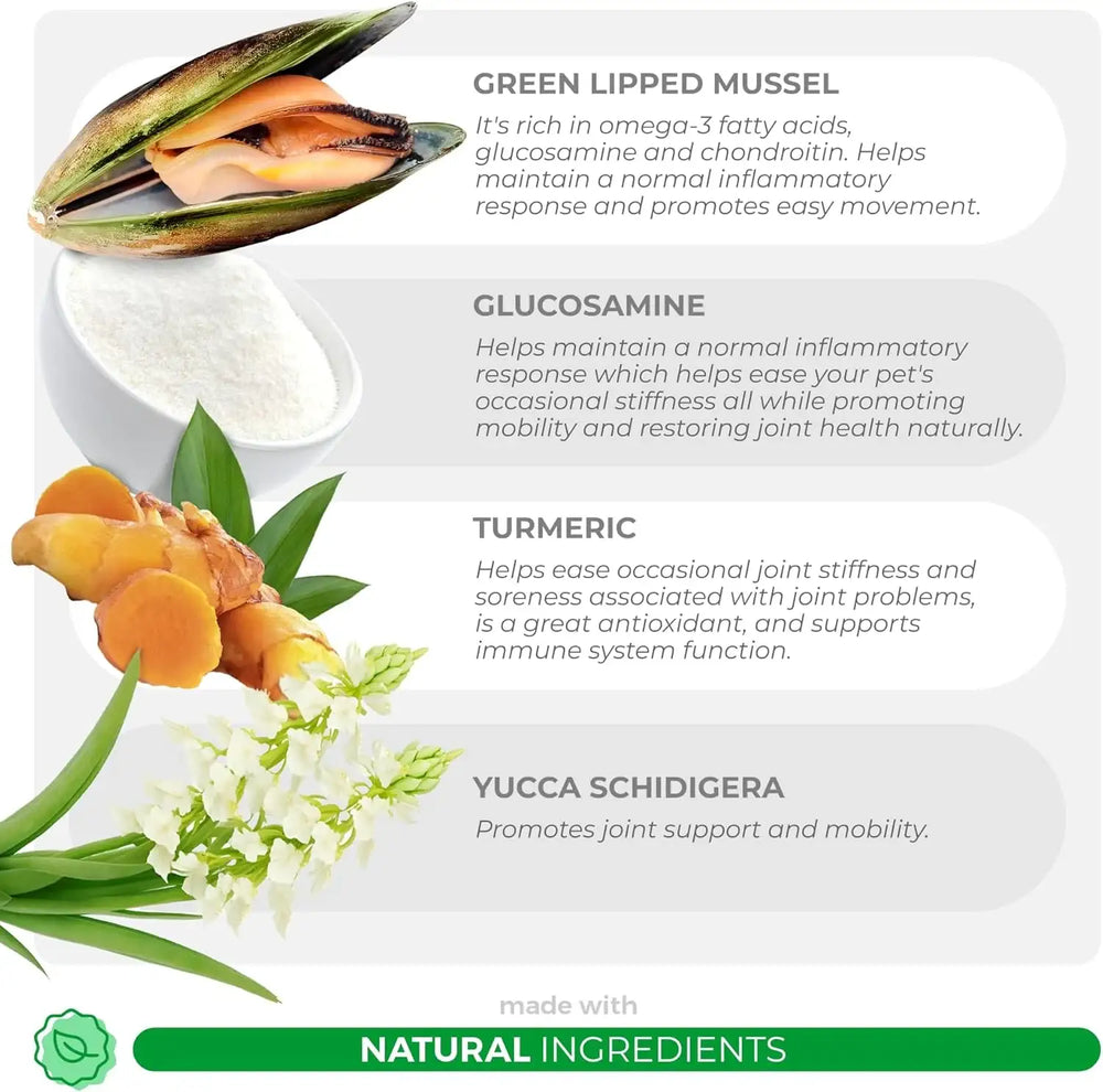 COCO AND LUNA - Coco and Luna Hip & Joint Supplement for Dogs 90 Masticables - The Red Vitamin MX - Cuidado De Cadera Y Articulaciones Para Perros - {{ shop.shopifyCountryName }}