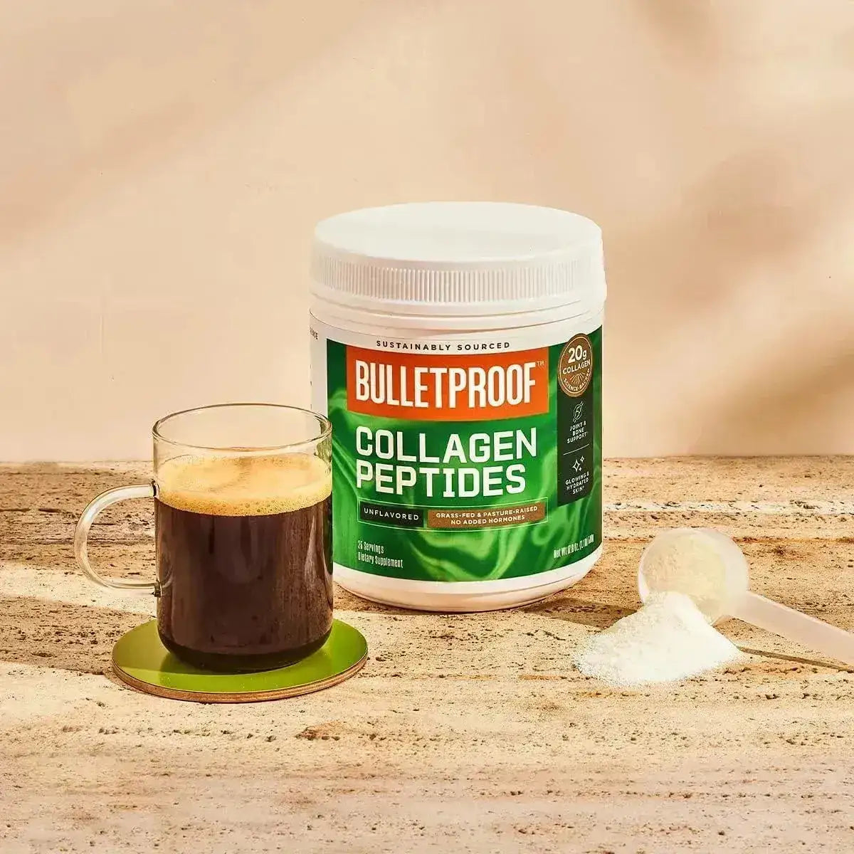 BULLETPROOF - Bulletproof Unflavored Collagen Peptides Powder 500Gr. - The Red Vitamin MX - Suplementos Alimenticios - {{ shop.shopifyCountryName }}