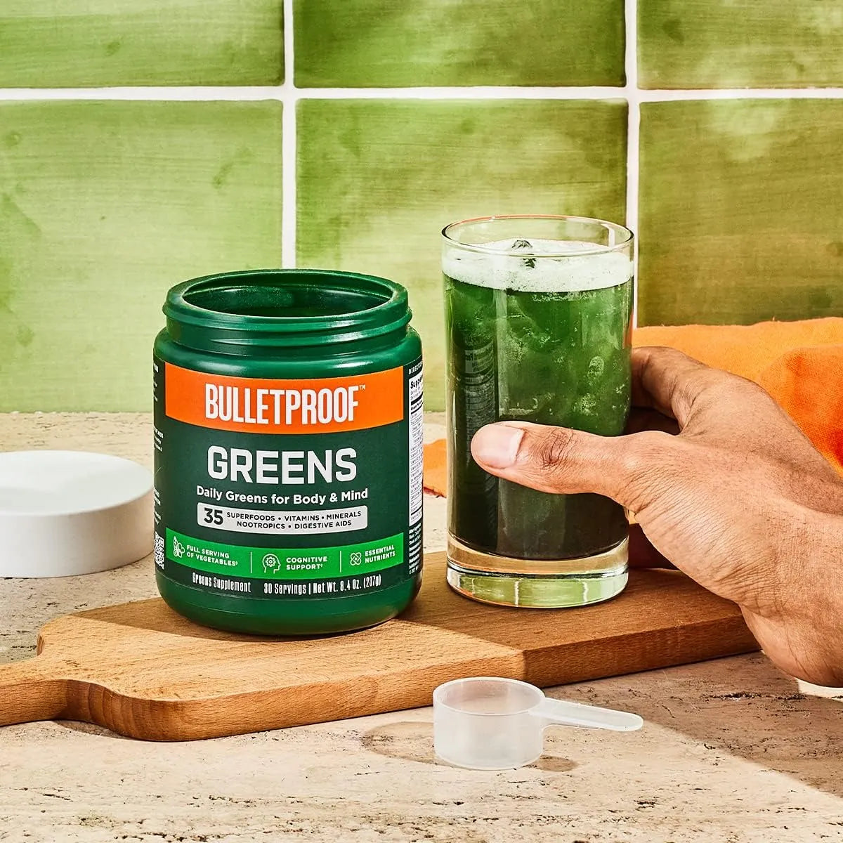 BULLETPROOF - Bulletproof Greens Powder 30 Servicios 237Gr. - The Red Vitamin MX - Suplementos Alimenticios - {{ shop.shopifyCountryName }}