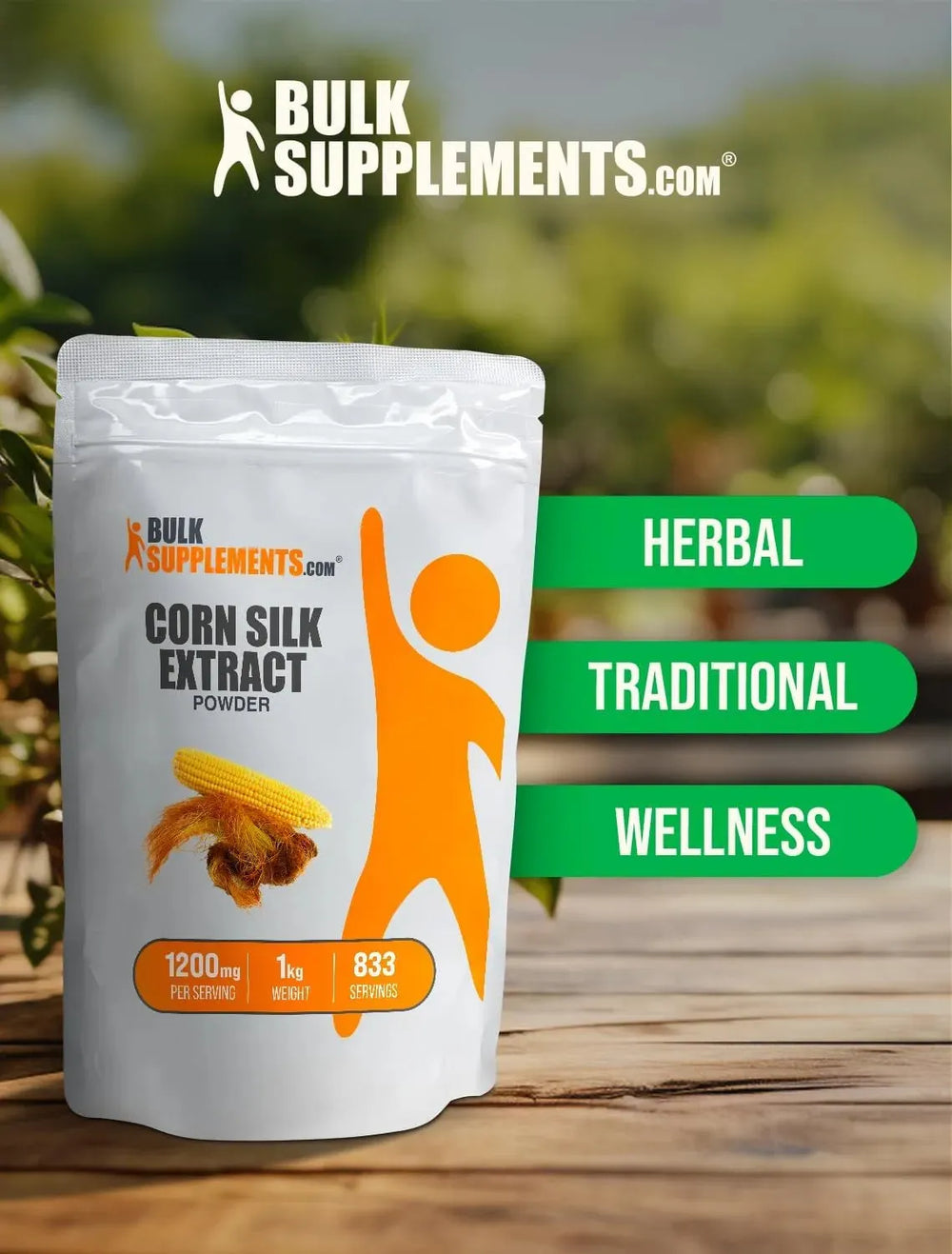 BULK SUPPLEMENTS - Bulk Supplements Corn Silk Extract Powder 1 Kg. - The Red Vitamin MX - Suplementos Alimenticios - {{ shop.shopifyCountryName }}