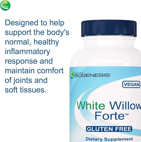 NUTRA BIOGENESIS - Nutra Biogenesis White Willow Forte 30 Capsulas - The Red Vitamin MX - Suplementos Alimenticios - {{ shop.shopifyCountryName }}