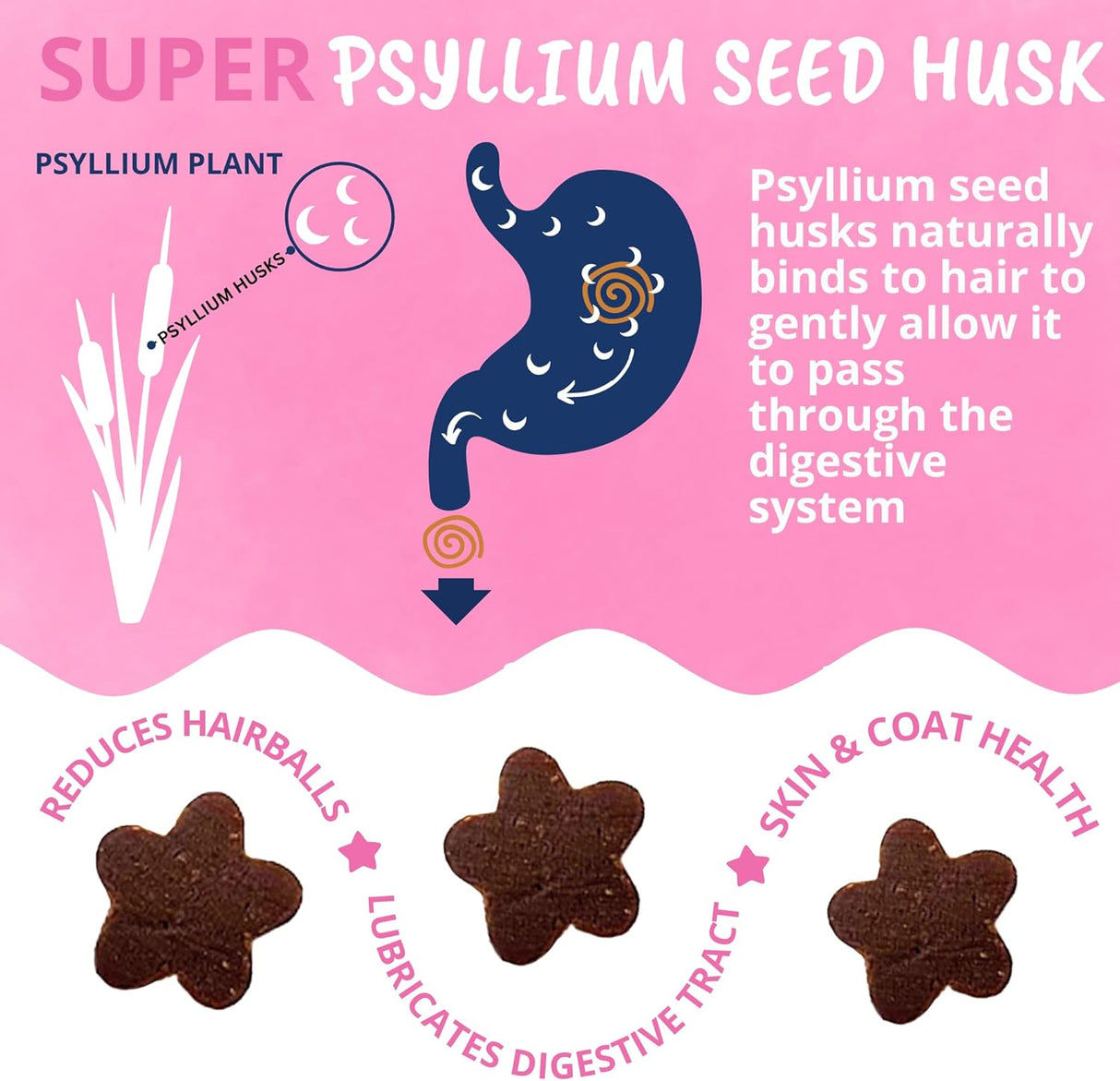 Under the Weather Pet Hairball Support for Cats 60 Masticables