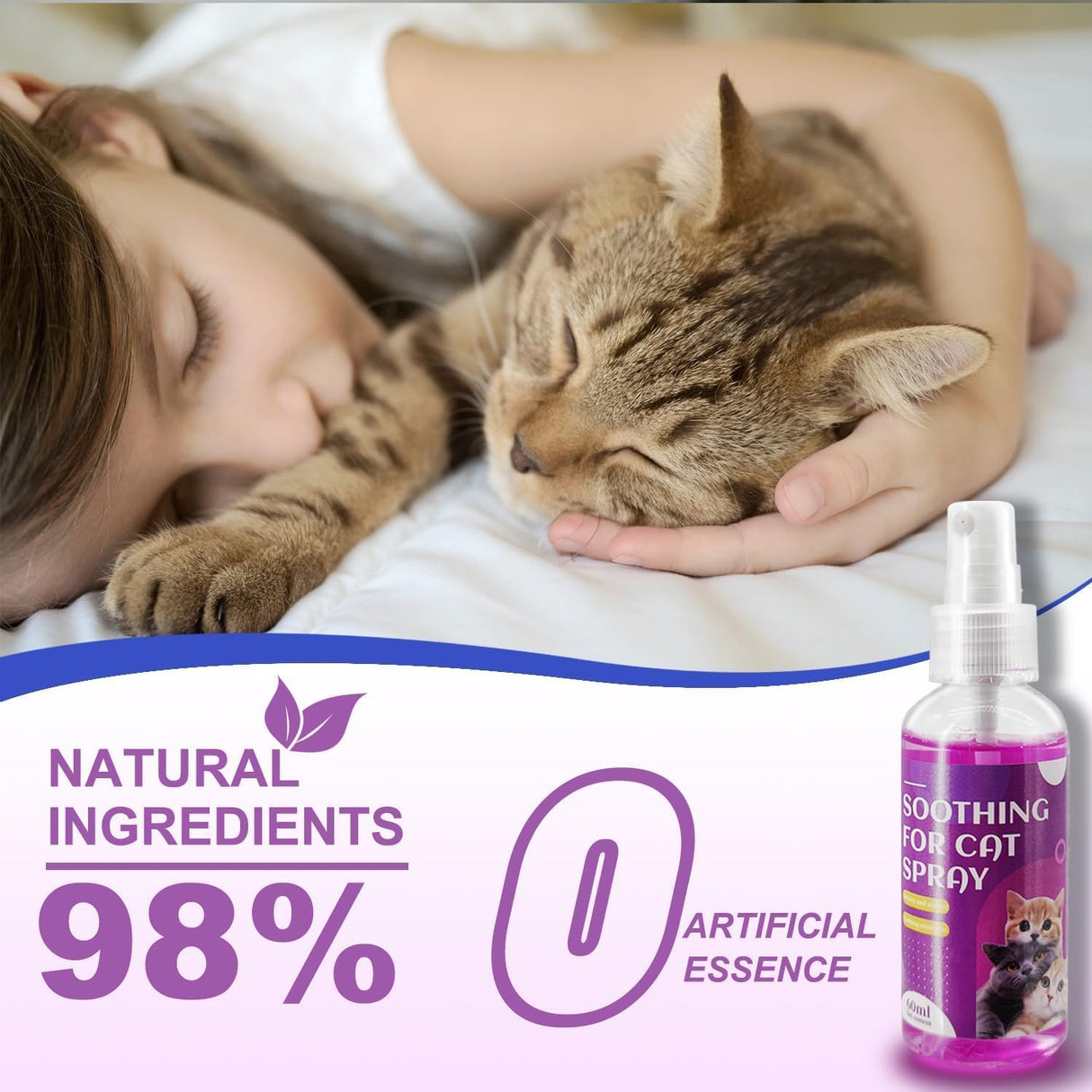 TailTrespass Cat Calming Spray 60Ml. 4 Pack