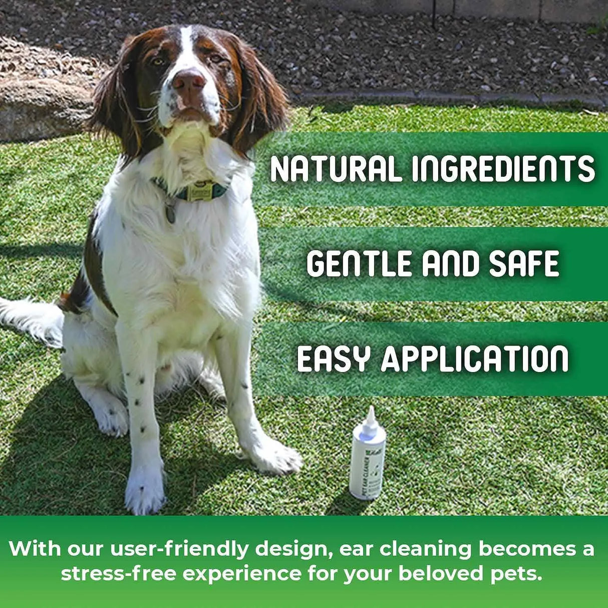 HALLI - HALLI Jamaican Inspired Plant-Based Dog Ear Cleaner with Coconut Oil and Aloe Vera 8 Fl.Oz. - The Red Vitamin MX - Cuidado Del Oído De Perros - {{ shop.shopifyCountryName }}