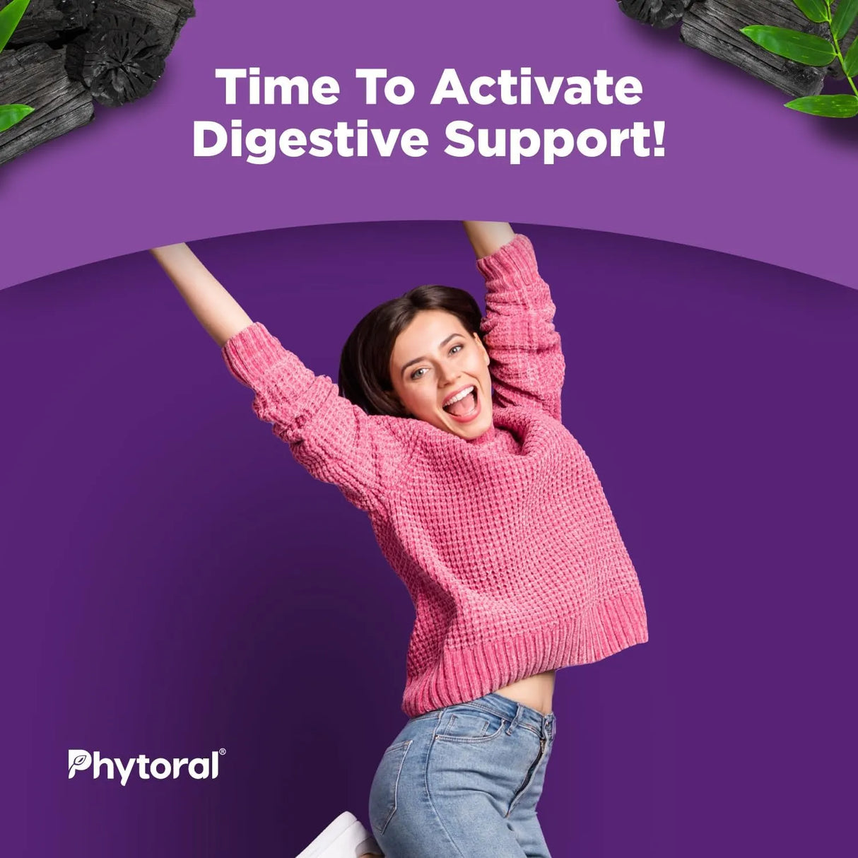 PHYTORAL - Phytoral Extra Strength Activated Charcoal 1200Mg. 90 Capsulas 2 Pack - The Red Vitamin MX - Suplementos Alimenticios - {{ shop.shopifyCountryName }}