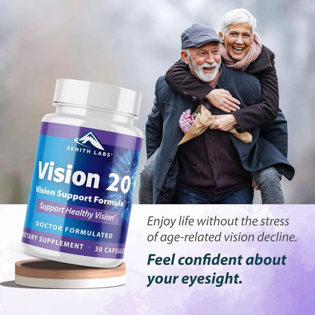 ZENITH LABS - Zenith Labs Vision 20 Eye Vitamins 30 Capsulas - The Red Vitamin MX - Suplementos Alimenticios - {{ shop.shopifyCountryName }}