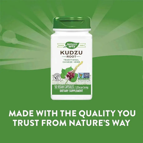 NATURE'S WAY - Nature's Way Herbal Kudzu Root 1,226Mg. 50 Capsulas - The Red Vitamin MX - Suplementos Alimenticios - {{ shop.shopifyCountryName }}