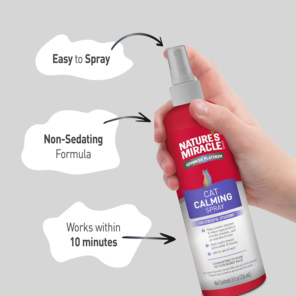 Nature's Miracle Cat Calming Spray 236Ml.