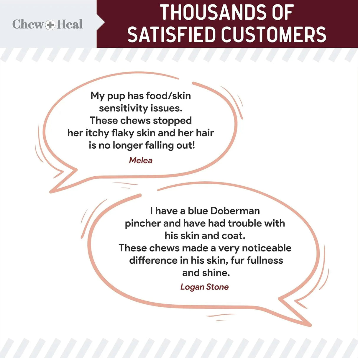 CHEW + HEAL - Chew + Heal Labs Omega Treats for Skin and Coat Lamb Flavor 180 Masticables - The Red Vitamin MX - Aceite De Pescado Para Perros - {{ shop.shopifyCountryName }}