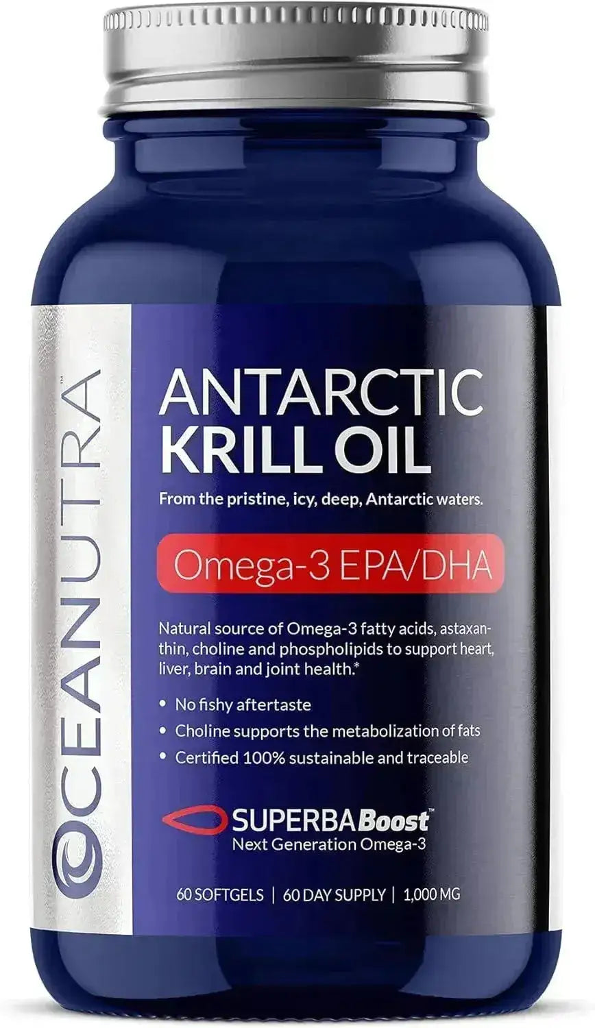 OCEANUTRA - Oceanutra 100% Pure Krill Oil 1000Mg. 60 Capsulas Blandas - The Red Vitamin MX - Suplementos Alimenticios - {{ shop.shopifyCountryName }}