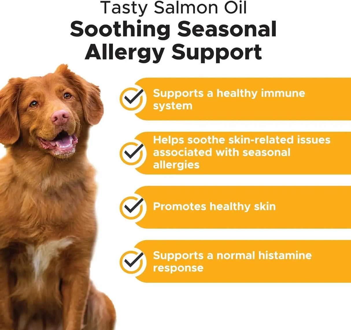 PET HONESTY - Pet Honesty Dog Allergy Relief Salmon Oil for Seasonal Itch Relief for Dogs 16 Fl.Oz. - The Red Vitamin MX - Remedios Para La Picazón De Perros - {{ shop.shopifyCountryName }}