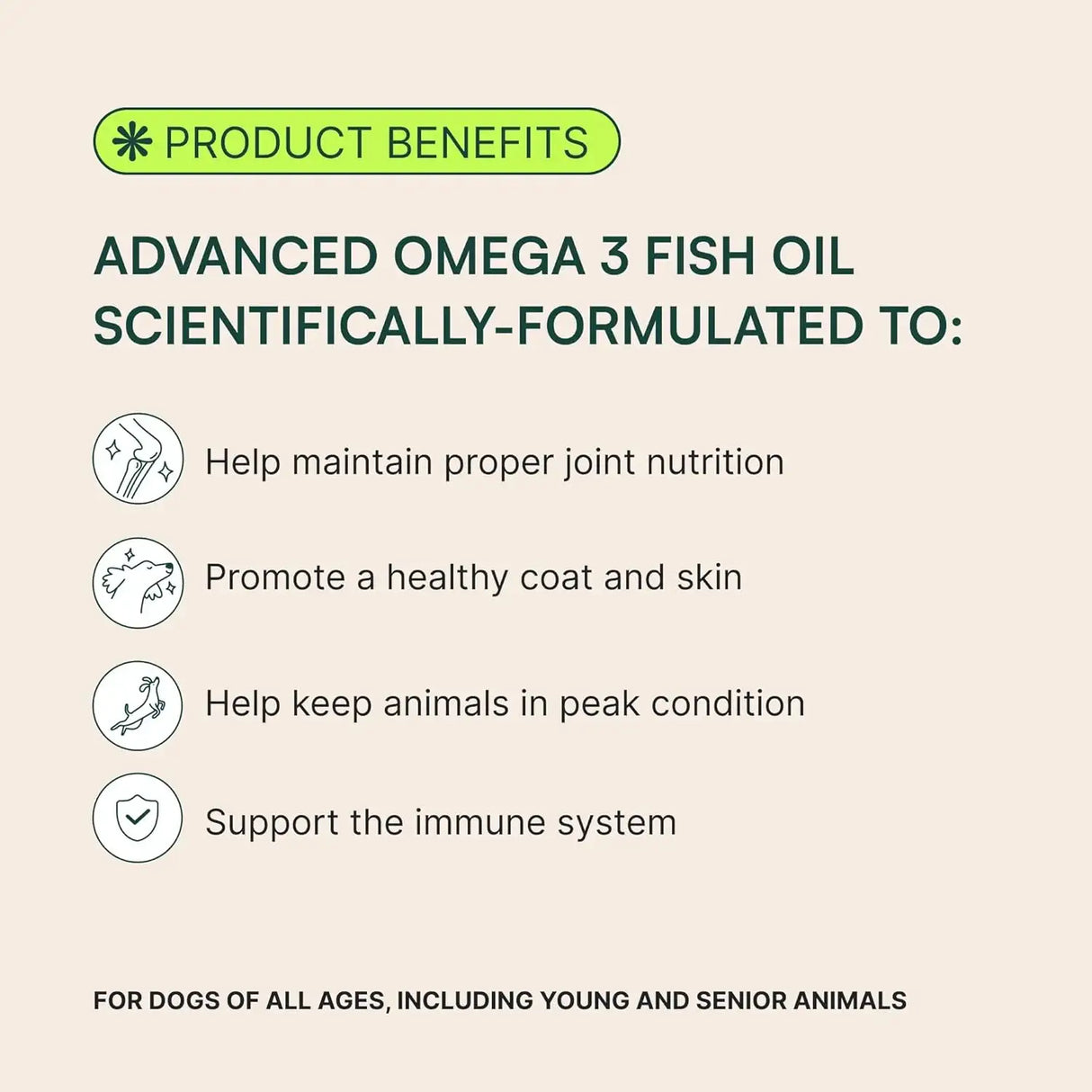 WUFFES - Wuffes Advanced Omega 3 Fish Oil for Dogs 8 Fl.Oz. - The Red Vitamin MX - Aceite De Pescado Para Perros - {{ shop.shopifyCountryName }}