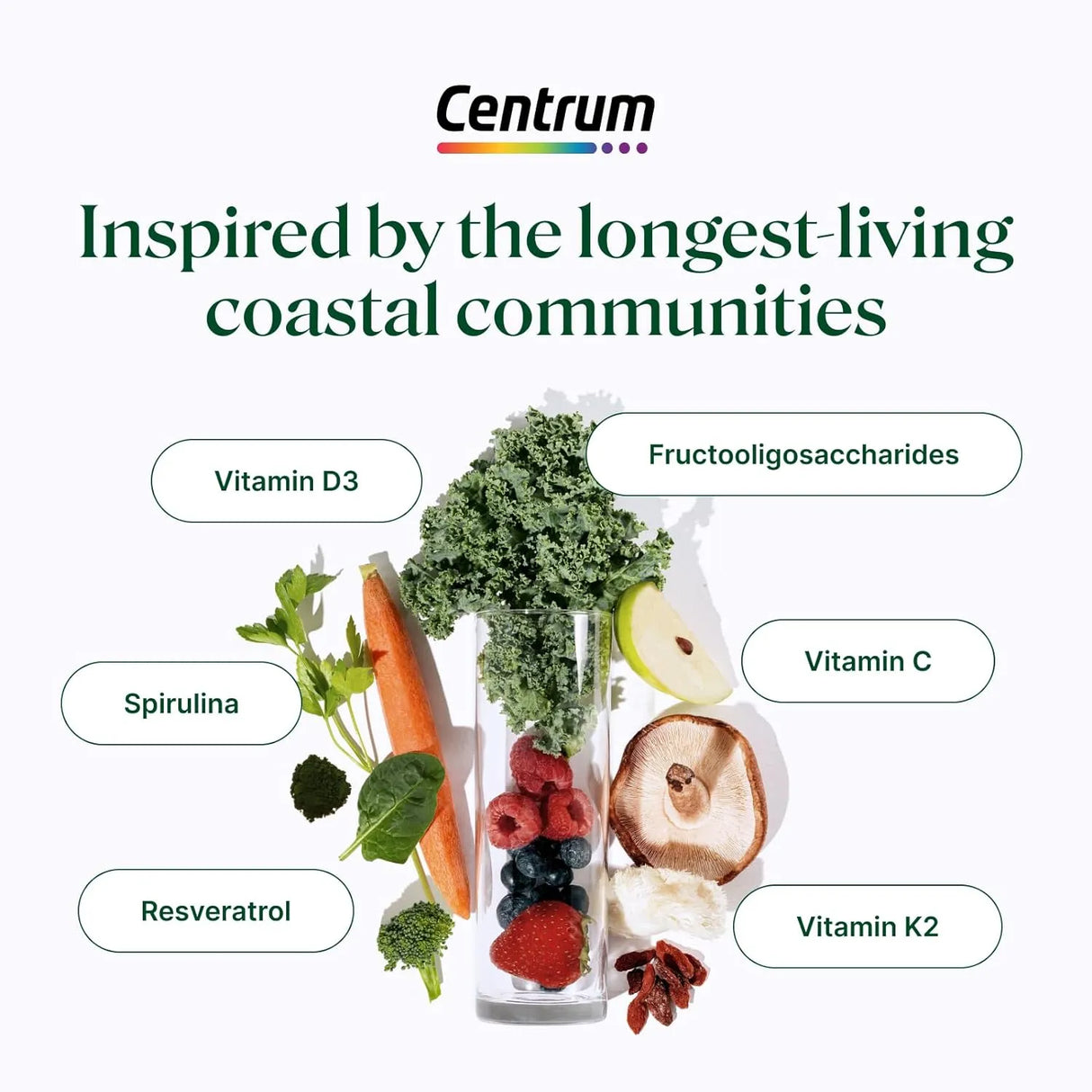 CENTRUM - Centrum Supergreens Superfood Powder 300Gr. - The Red Vitamin MX - Suplementos Alimenticios - {{ shop.shopifyCountryName }}