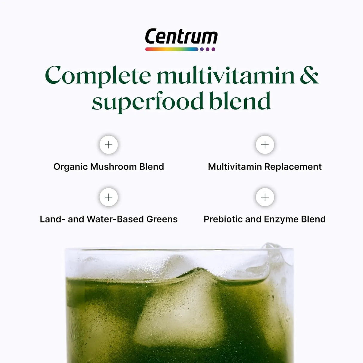 CENTRUM - Centrum Supergreens Superfood Powder 300Gr. - The Red Vitamin MX - Suplementos Alimenticios - {{ shop.shopifyCountryName }}