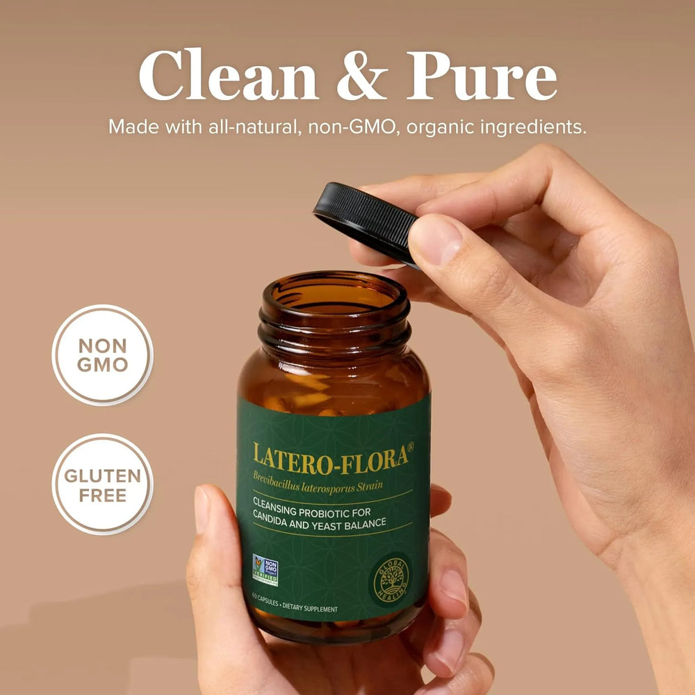 GLOBAL HEALING CENTER - Global Healing Latero-Flora Probiotic 60 Capsulas - The Red Vitamin MX - Suplementos Alimenticios - {{ shop.shopifyCountryName }}