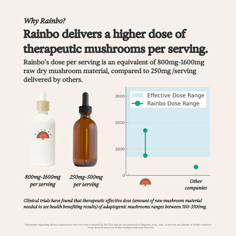 RAINBO - Rainbo 11:11 Multi Mushroom Tincture 3.4 Fl.Oz. - The Red Vitamin MX - Suplementos Alimenticios - {{ shop.shopifyCountryName }}