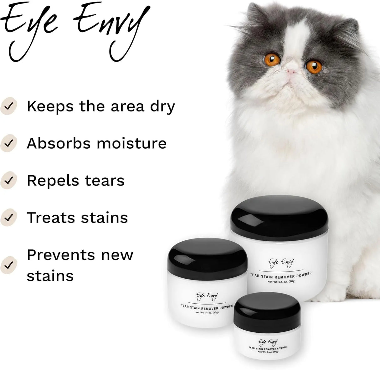 EYE ENVY - Eye Envy Tear Stain Remover Powder for Dogs and Cats 14Gr. - The Red Vitamin MX - Cuidado De Los Ojos De Los Perros - {{ shop.shopifyCountryName }}