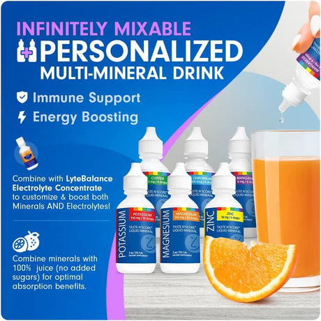 SENSEABLE SUPPLEMENTS - SENSEable Supplements Taste N' Score Manganese Liquid Ionic Mineral 2 Fl.Oz. - The Red Vitamin MX - Suplementos Alimenticios - {{ shop.shopifyCountryName }}