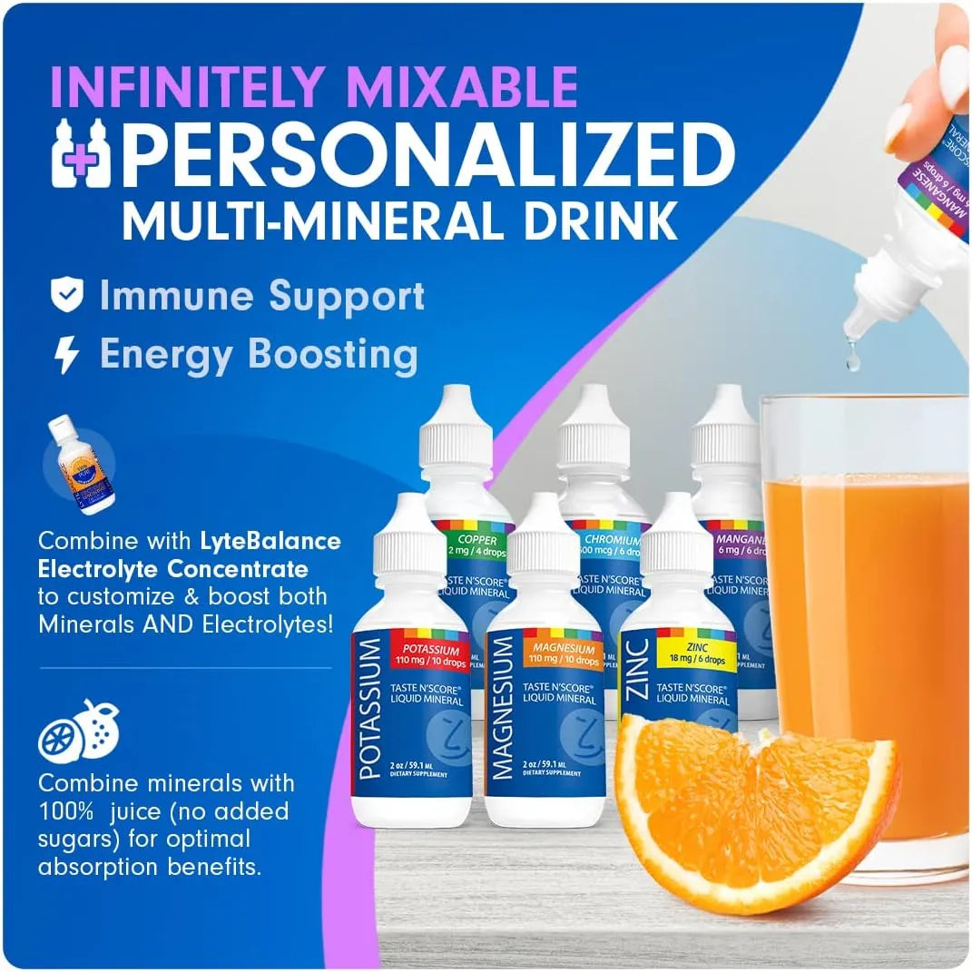 SENSEABLE SUPPLEMENTS - SENSEable Supplements Taste N' Score Manganese Liquid Ionic Mineral 2 Fl.Oz. - The Red Vitamin MX - Suplementos Alimenticios - {{ shop.shopifyCountryName }}