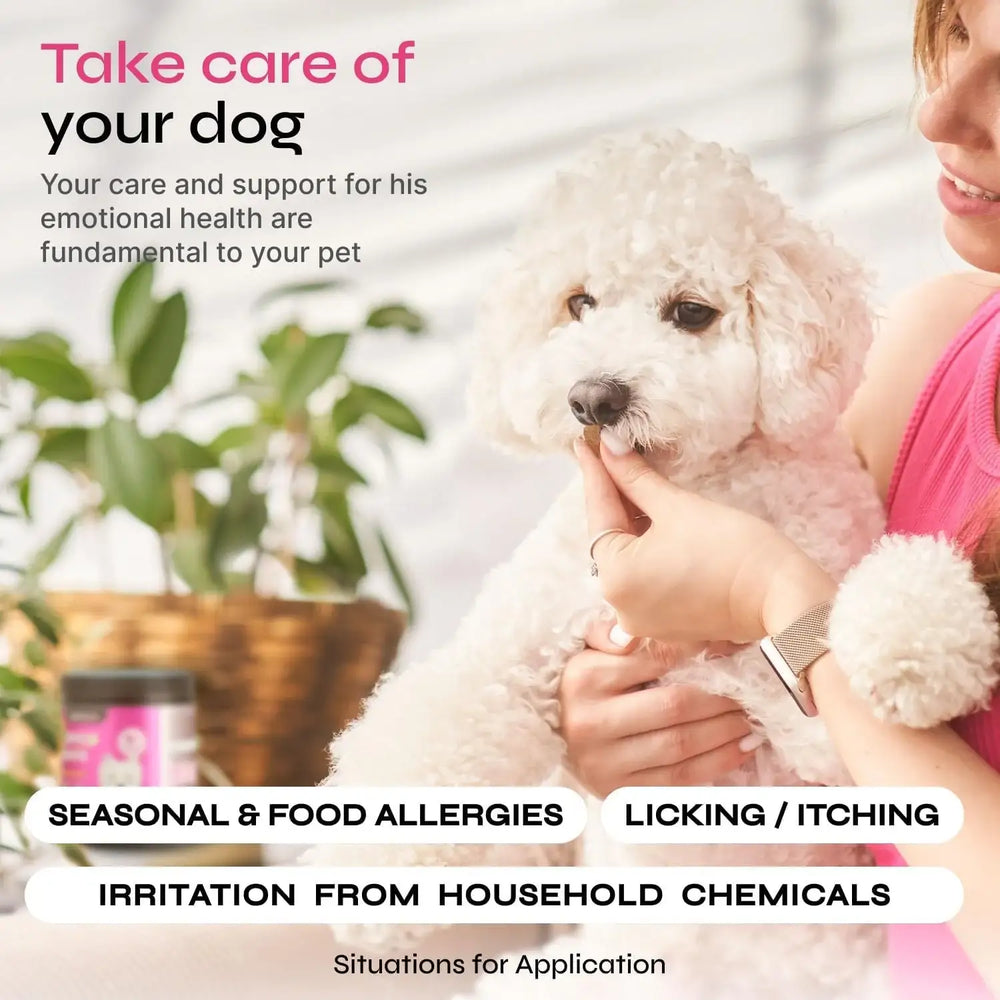 VETRICA - Vetrica Dog Allergy Relief Chews 130 Masticables - The Red Vitamin MX - Remedios Para La Picazón De Perros - {{ shop.shopifyCountryName }}