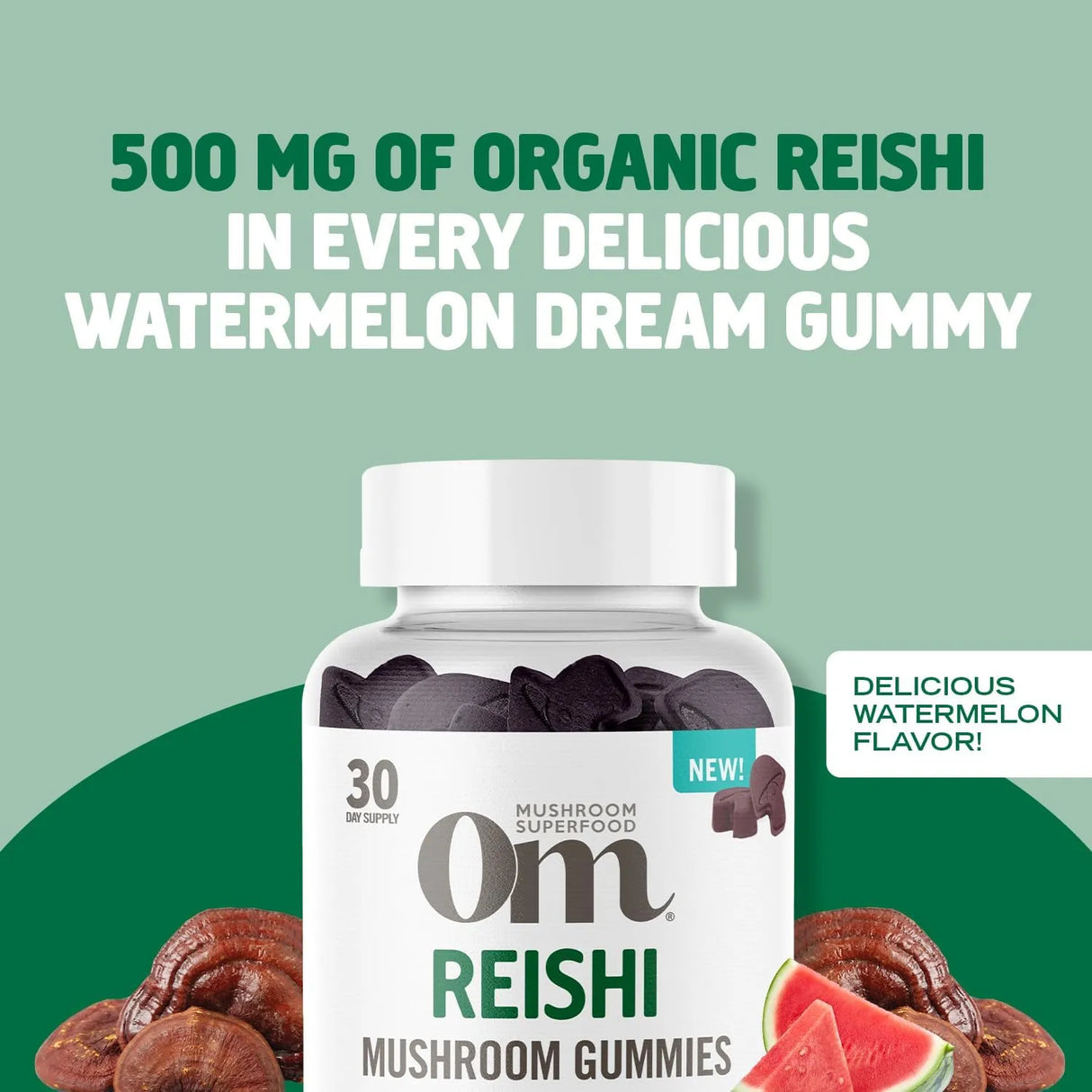 OM - OM Mushroom Superfood Reishi Gummies 60 Gomitas - The Red Vitamin MX - Suplementos Alimenticios - {{ shop.shopifyCountryName }}