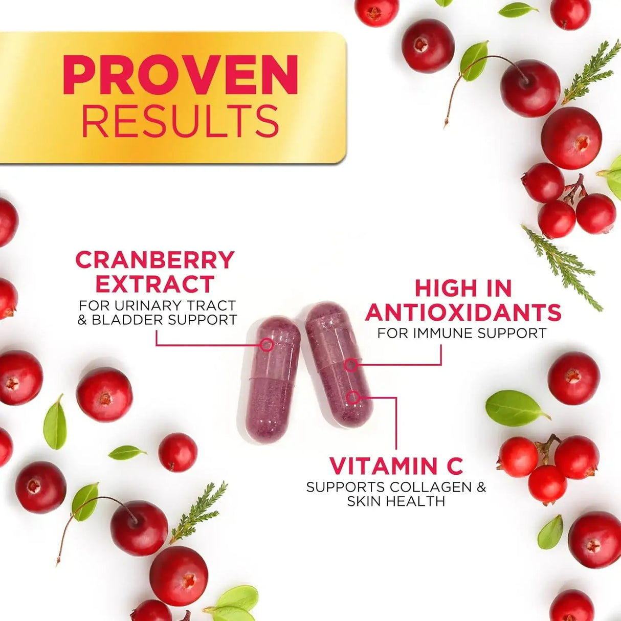 NATURE'S NUTRITION - Nature's Nutrition Cranberry + Vitamin C 120 Capsulas - The Red Vitamin MX - Suplementos Alimenticios - {{ shop.shopifyCountryName }}
