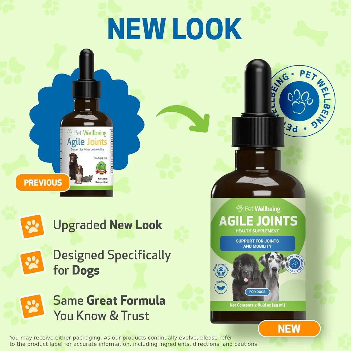 PET WELLBEING - Pet Wellbeing Agile Joints for Dogs 2 Fl.Oz. - The Red Vitamin MX - Cuidado De Cadera Y Articulaciones Para Perros - {{ shop.shopifyCountryName }}