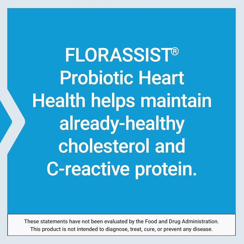 LIFE EXTENSION - Life Extension FLORASSIST Probiotic Heart Health 60 Capsulas - The Red Vitamin MX - Suplementos Alimenticios - {{ shop.shopifyCountryName }}