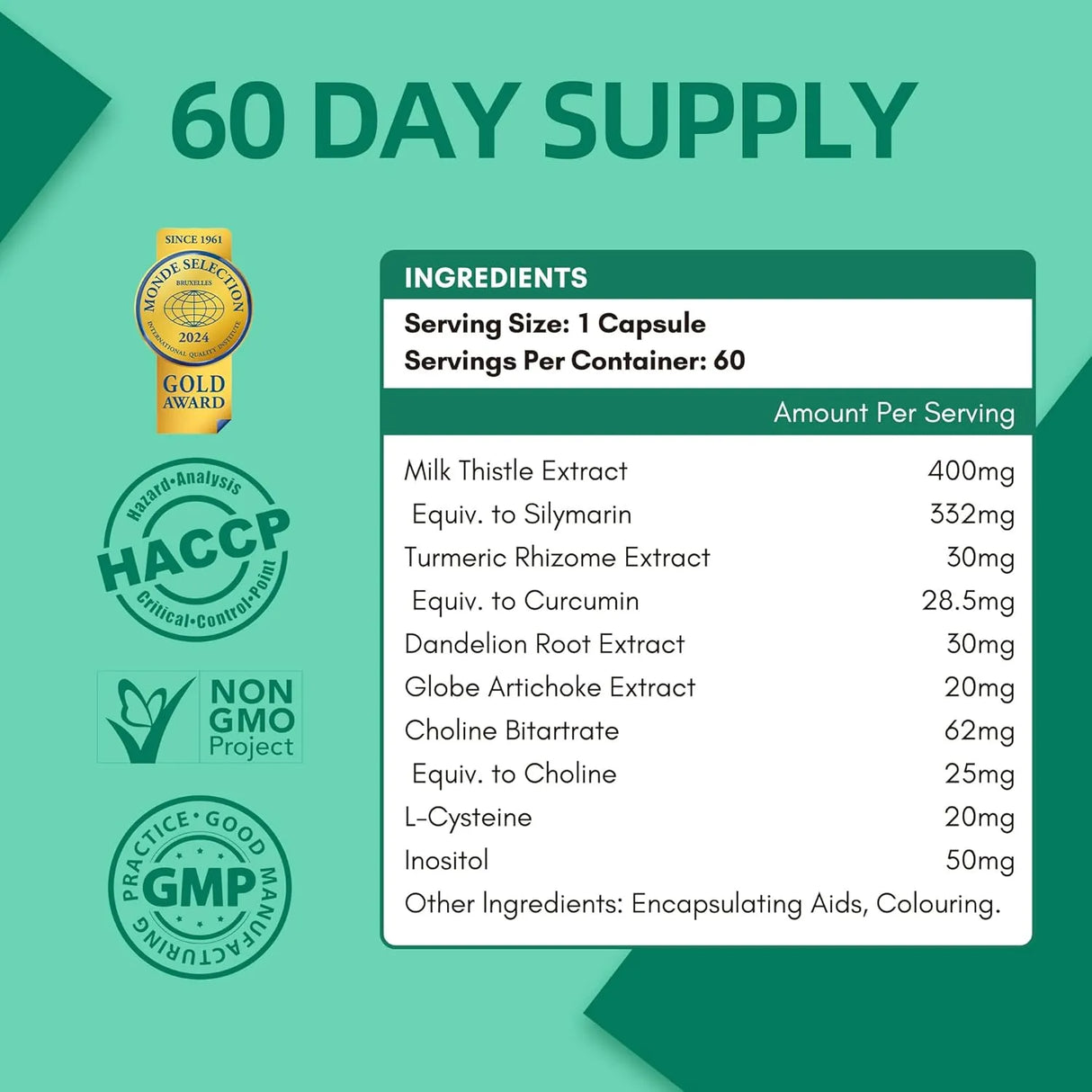 NYO3 - NYO3 Milk Thistle Liver Detox 400Mg. 60 Capsulas - The Red Vitamin MX - Suplementos Alimenticios - {{ shop.shopifyCountryName }}